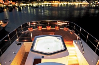 DIANE - Night Shot Looking Aft